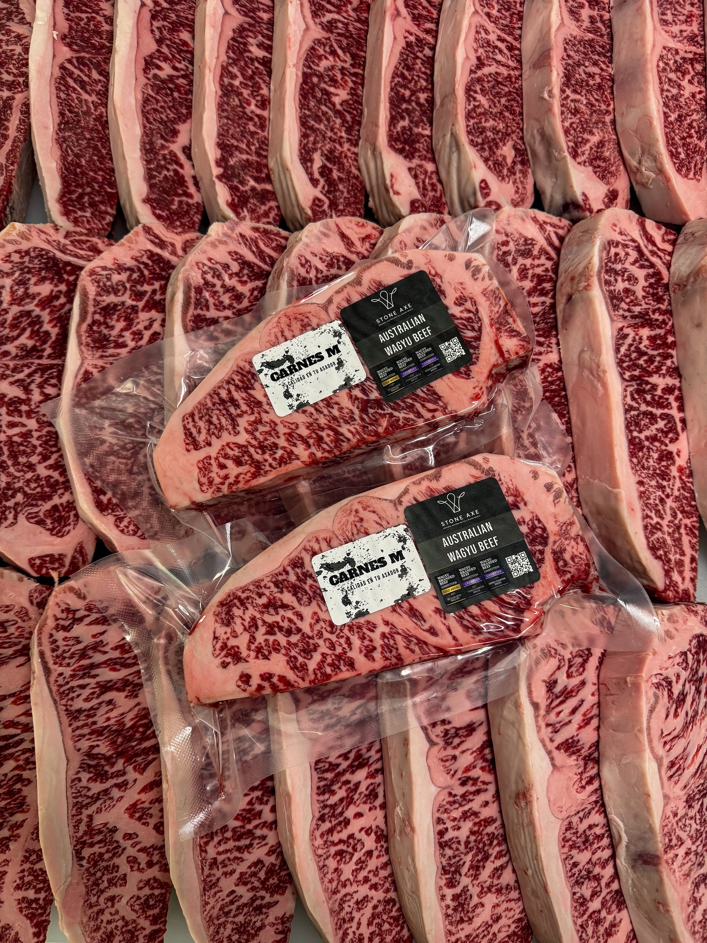 New York Full Blood Wagyu Australiano BMS 9 - Stone Axe