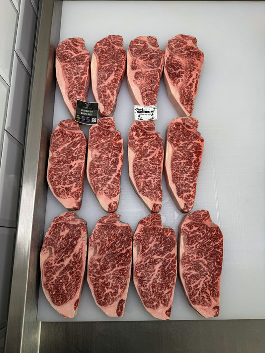 New York Full Blood Wagyu Australiano BMS 9 - Stone Axe